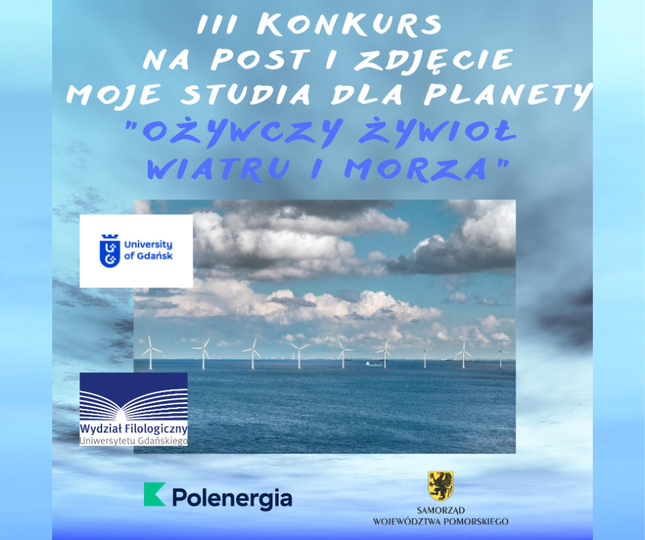 “Ożywczy żywioł wiatru i morza” – III edycja konkursu Moje studia dla planety