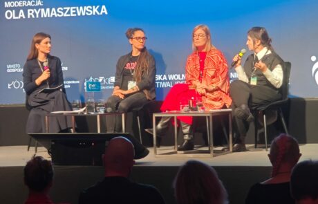 Dr Barbara Kijewska, prof. UG, na festiwalu Igrzyska Wolności