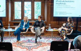 Jak budować odporność i wspólnotę w świecie pełnym napięć? Rezyliencja w literaturze i kulturze Jak budować odporność i wspólnotę w świecie pełnym napięć? Rezyliencja w literaturze i kulturze