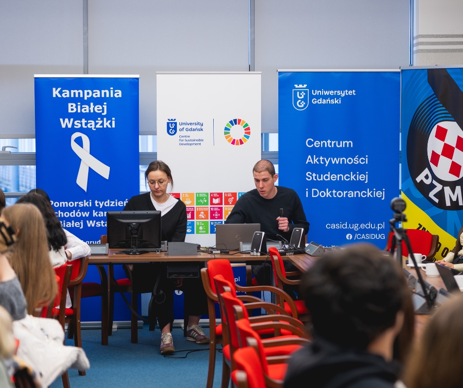 „Biała Wstążka – wspólnie przeciw przemocy”. Relacja z konferencji na Uniwersytecie Gdańskim