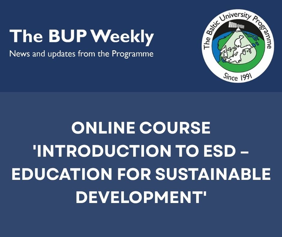 Online course 'Introduction to ESD – Education for Sustainable Development'